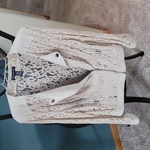 Large Cream Lace jacket